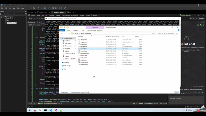 Console window briefly flashing before the MessageBox appears